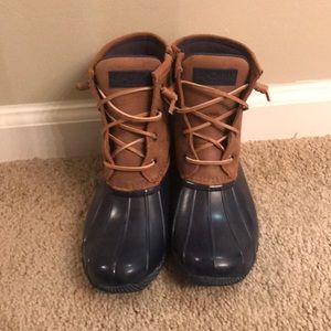 Brand New Never Worn Sperry Duck Boots Bean Boots